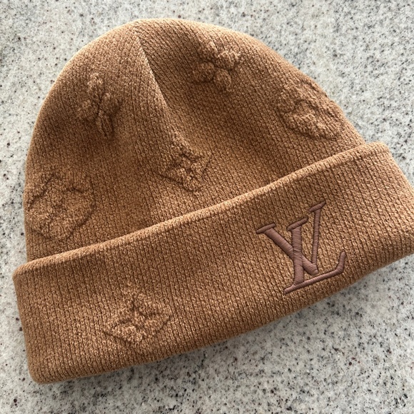 Louis Vuitton Accessories - Louis Vuitton Crush Monogram Beanie